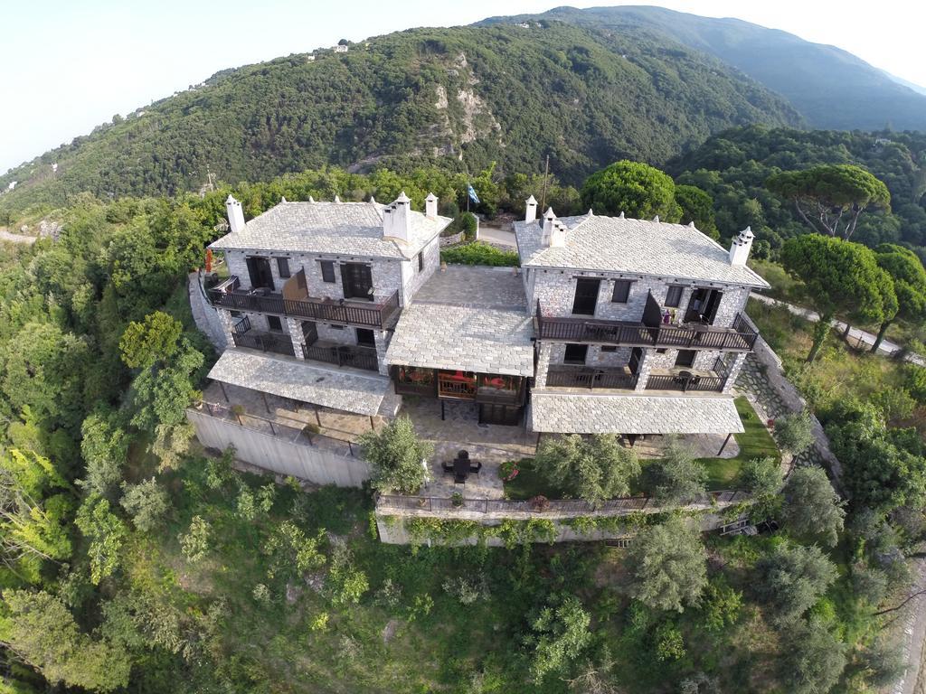Prasino - Galazio Aparthotel Mourésion Buitenkant foto
