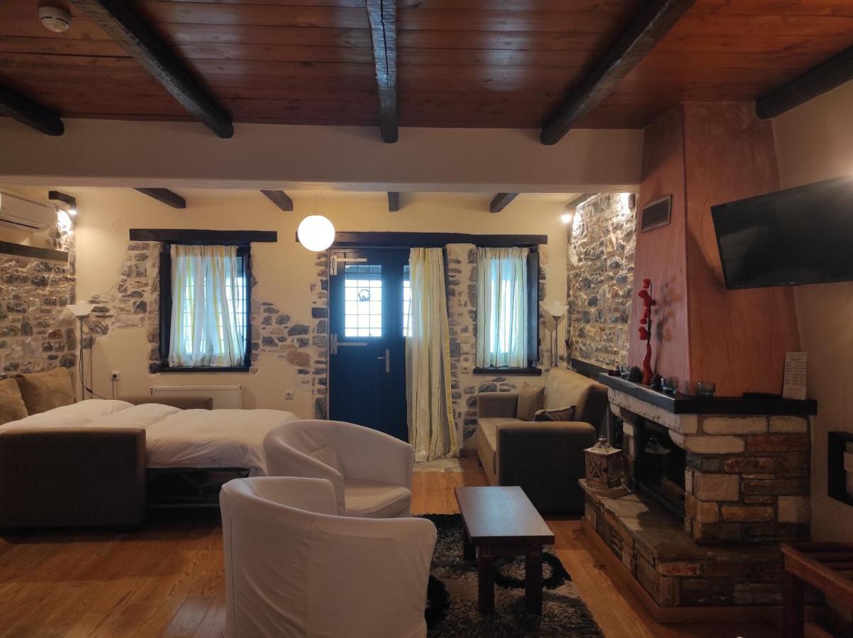 Prasino - Galazio Aparthotel Mourésion Buitenkant foto