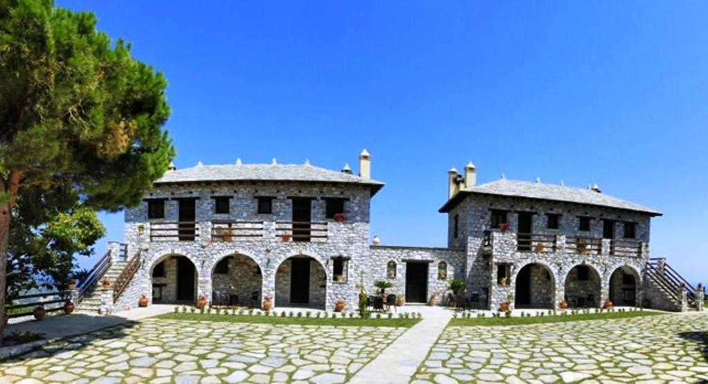 Prasino - Galazio Aparthotel Mourésion Buitenkant foto