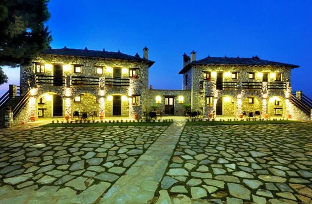 Prasino - Galazio Aparthotel Mourésion Buitenkant foto